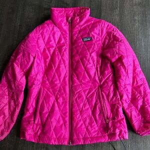Patagonia Girls Nano Puff Diamond Quilt Jacket